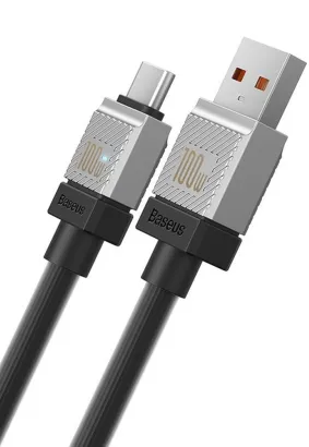 BASEUS kabel USB do Typ C CoolPlay Power Delivery 100W 2m czarny CAKW000701