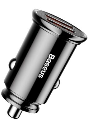BASEUS ładowarka samochodowa 2x USB Quick Charger QC3.0 30W czarna CCALL-YD01