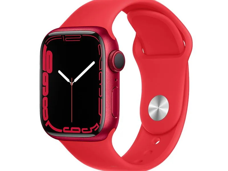 FORCELL F-DESIGN FA01 pasek / opaska do Apple Watch 42/44/45/49mm czerwona