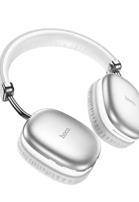 HOCO słuchawki bluetooth nagłowne W35 srebrne