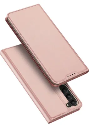 DUX DUCIS Skin Pro - futerał z klapką do Samsung Galaxy S23 różowy