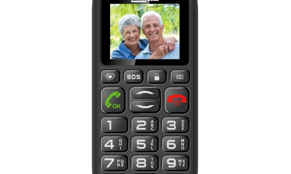 Telefon dla Seniora Maxcom MM428BB / czarny