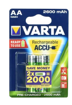 Bateria akumulatorowa VARTA R6 2600 mAh (AA) 2 szt. Professional ready