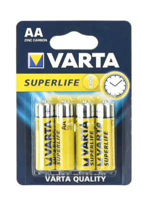 Bateria Cynkowa VARTA  R6 (AA) 4 szt Superlife