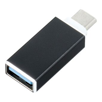 Adapter OTG USB A do Typ C 3.0 czarna