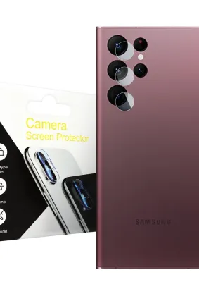 Szkło hartowane Tempered Glass Camera Cover - do Samsung S22 Ultra