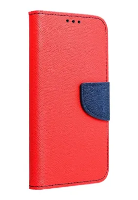 Kabura Fancy Book do  SAMSUNG Note 10 Lite czerwony / granatowy
