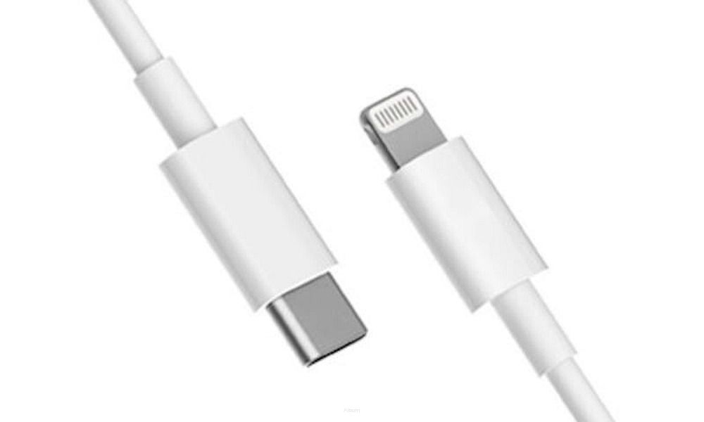Oryginalny Kabel - Xiaomi USB typ C do Lightning biały blister