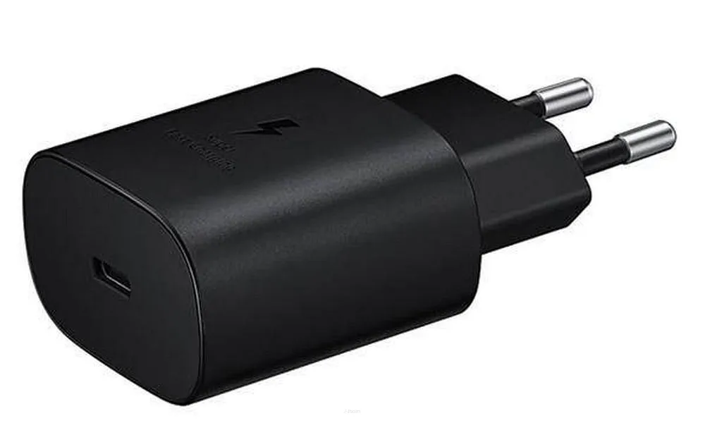 Oryginalna Ładowarka Sieciowa Samsung EP-TA800EBE (głowica) 25W USB C czarna bulk