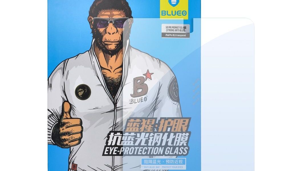 Szkło Hartowane 5D Mr. Monkey Glass - iPad Pro 10.5 transparent (Strong Anti-Blue)
