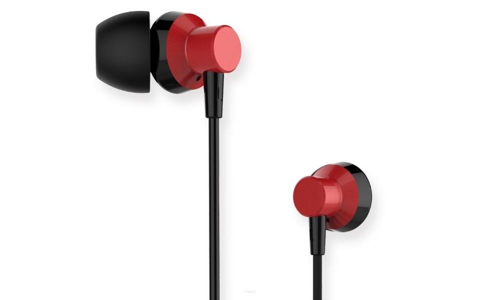 REMAX zestaw słuchawkowy / słuchawki RM-512 czerwony