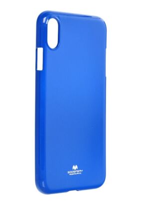 Futerał Jelly Mercury do Iphone XS Max - 6,5 niebieski