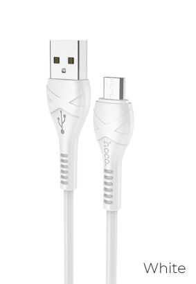 HOCO kabel USB do Micro COOL X37 1 metr biały