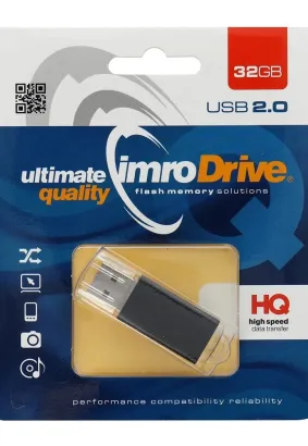 Pamięć Przenośna typu Pendrive Imro BLACK 32 GB