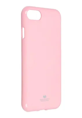 Futerał Jelly Mercury do Iphone 7 / 8 / SE 2020 jasny różowy