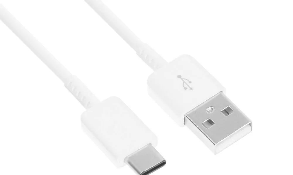 Oryginalny Kabel USB - SAMSUNG EP-DN930CWE (Galaxy S20/S20+) USB typ C biały bulk