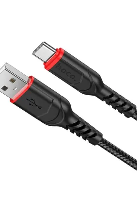 HOCO kabel USB do Typ C 3A VICTORY X59 1 m czarny