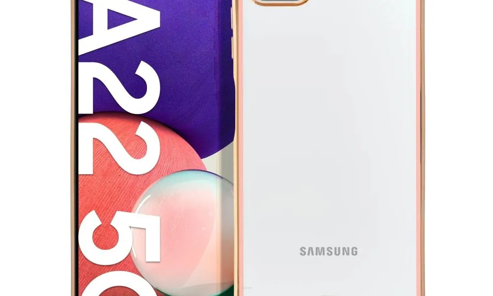 Futerał LUX do SAMSUNG Galaxy A22 5G różowy