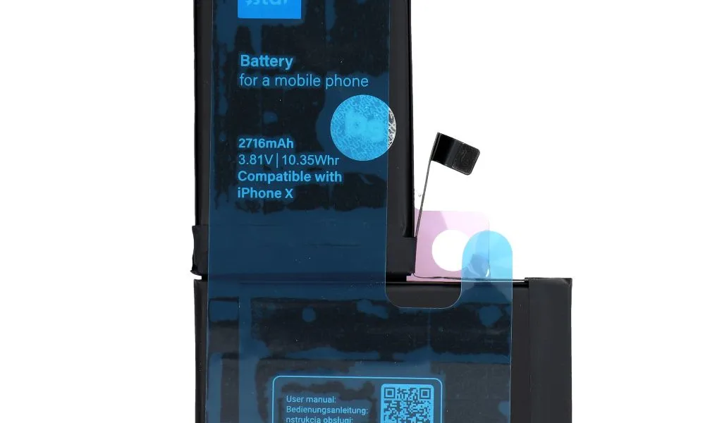 Bateria do Iphone X 2716 mAh  Blue Star HQ