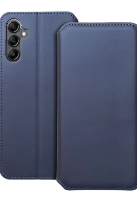 Kabura Dual Pocket do SAMSUNG A14 5G granatowy