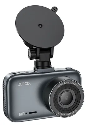 HOCO kamera samochodowa z ekranem 3" DV5 stalowy szary