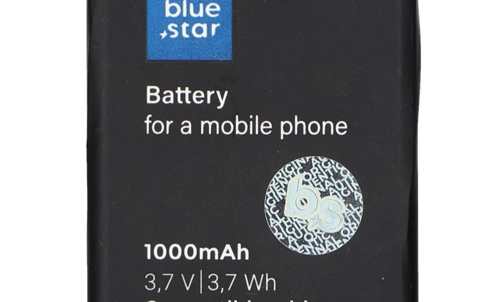 Bateria do Nokia 6111/7370/N76/2630/2760/N75/2600classic 1000 mAh Li-Ion Blue Star PREMIUM