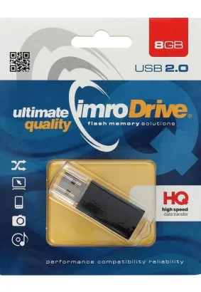 Pamięć Przenośna typu Pendrive Imro BLACK 8 GB