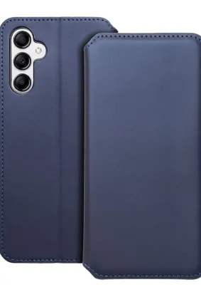 Kabura Dual Pocket do SAMSUNG A14 4G / A14 5G  granatowy