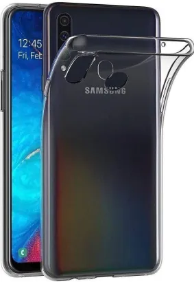 Futerał Back Case Ultra Slim 0,3mm do SAMSUNG Galaxy A20S transparent