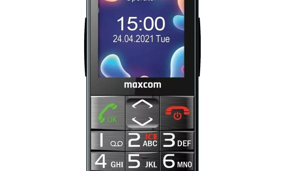 Telefon dla Seniora Maxcom Comfort MM724BB / czarny