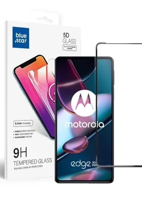 Szkło hartowane Blue Star 5D - do Motorola Edge 30 Pro - czarny