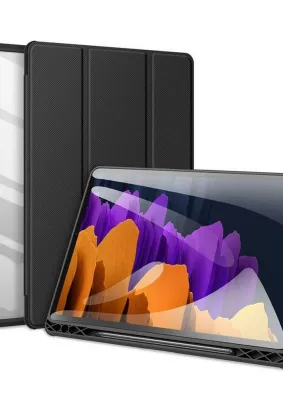 DUX DUCIS Toby - etui smart case z miejscem na rysik do Samsung Tab S8 (X700/X706)/S7 (T870/T875/T876B) czarne