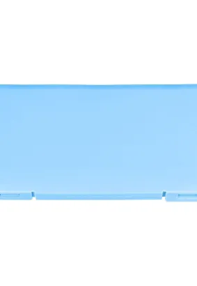 Pudełko ochronne na maskę 19X11cm - niebieskie