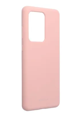 Futerał Mercury Silicone do Samsung S20 ULTRA różowy