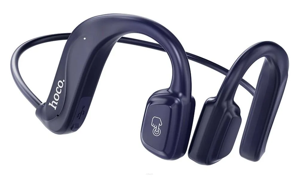 HOCO słuchawki bluetooth kostne stereo Rima ES50 niebieskie.