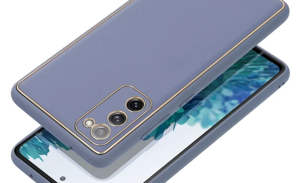 Futerał LEATHER Case skórzany do SAMSUNG Galaxy A34 5G niebieski