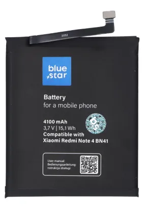 Bateria do Xiaomi Redmi Note 4 (BN41) 4100 mAh Li-Ion Blue Star
