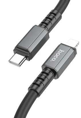 HOCO kabel Typ C do Lightning PD 20W X85 1 m czarny