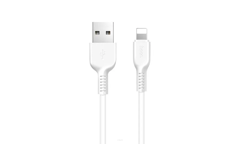 HOCO kabel USB A do Lightning X13 1 m biały