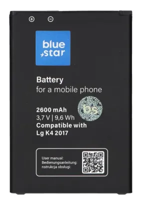 Bateria do LG K4 2017/ K8 2017 2600 mAh Li-Ion Blues Star PREMIUM