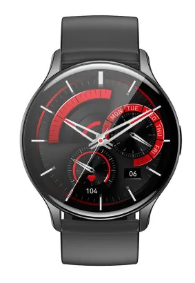HOCO smartwatch / inteligentny zegarek Amoled Y15 smart sport (możliwość połączeń z zegarka) czarny