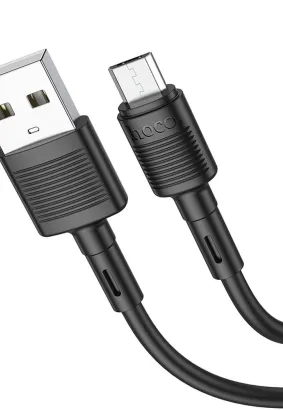 HOCO kabel USB do Micro  2,4A Victory X83 1m czarny