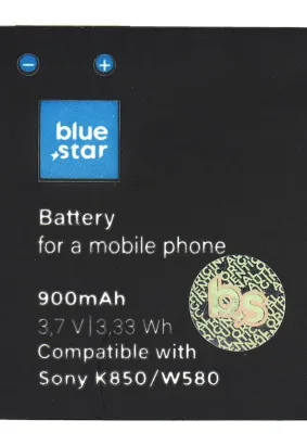 Bateria do Sony Ericsson K850/W580/T650/S500/K770/W890/C902/C510 900 mAh Li-Ion Blue Star PREMIUM