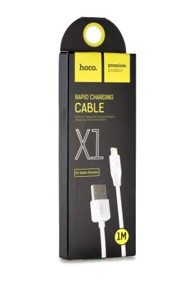 HOCO kabel USB A do Lightning 2,1A X1 1 m biały