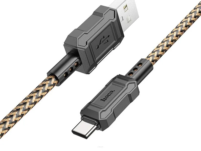 HOCO kabel USB do Typ C 3A Leader X94 złoty