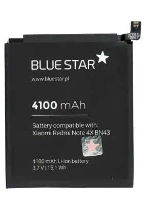 Bateria do Xiaomi Redmi Note 4X (BN43) 4100 mAh Li-Ion Blue Star