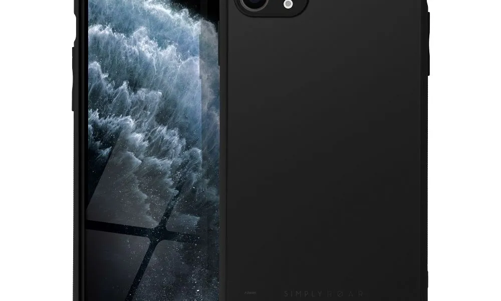 Futerał Roar Matte Glass Case - do iPhone 11 Pro Max czarny