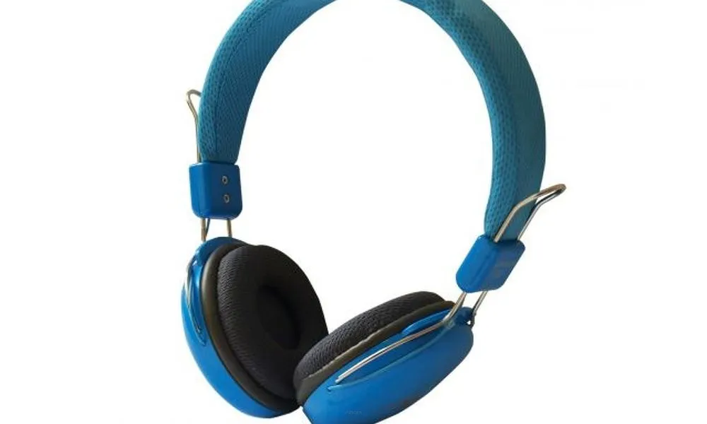 Słuchawki nagłowne multimedialne z mikrofonem ART AP-60MB niebieskie