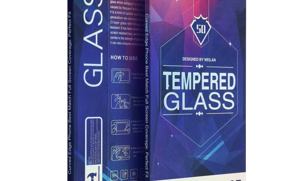 5D Full Glue Tempered Glass - do Xiaomi 13 Pro czarny