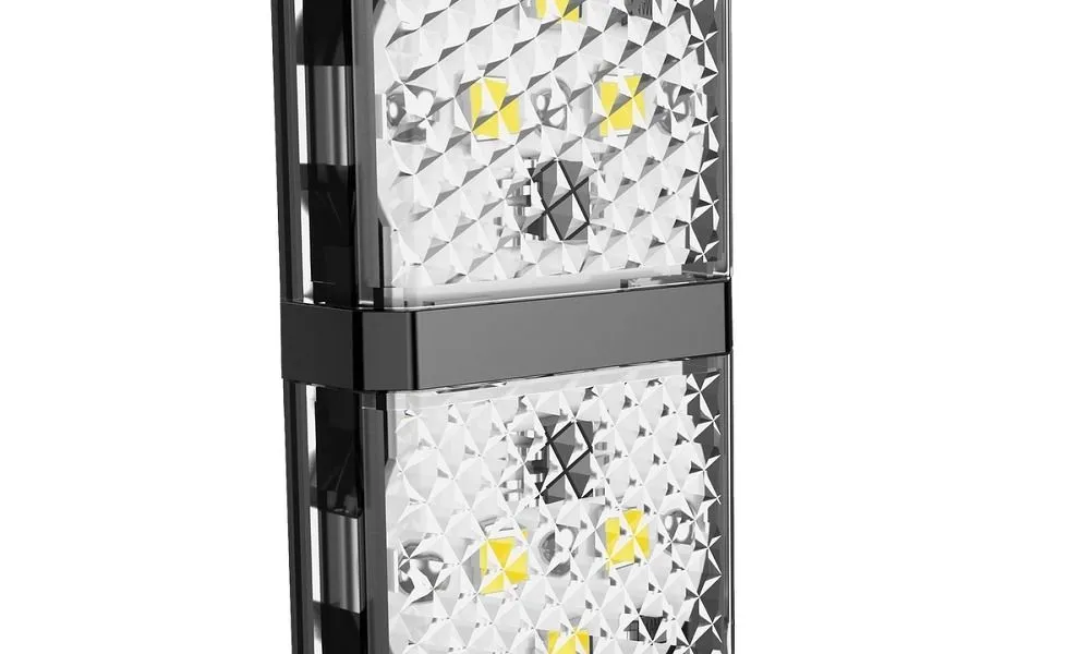 BASEUS lampka ostrzegawcza drzwi samochodu LED CRFZD-01 2 sztuki czarne